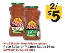 Winn Dixie Pace Salsa or Picante Sauce offer