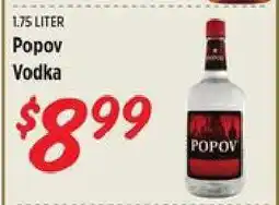 Rouses Popov Vodka offer
