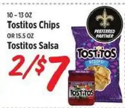 Rouses Tostitos Chips or Tostitos Salsa offer