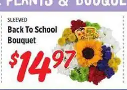 Rouses Back to School Bouquet offer