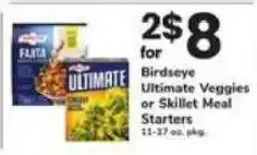 Safeway Birdseye Ultimate Veggies or Skillet Meal Starters offer