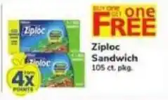 Safeway Ziploc sandwich offer