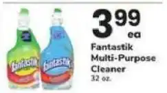 Safeway Fantastik Multi-Purpose Cleaner offer