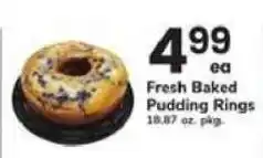 Safeway Fresh Baked Pudding Rings offer