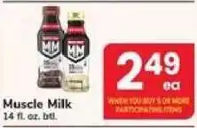 Safeway Muscle Milk offer