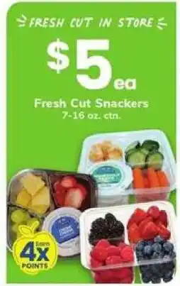 Safeway Fresh Cut Snackers offer
