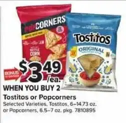Tostitos or Popcorners