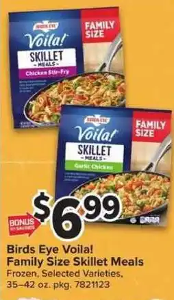 Giant Food Birds Eye Volta! Family Size Skillet Meals offer