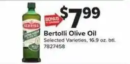 Giant Food Bertolli Olive Oil offer