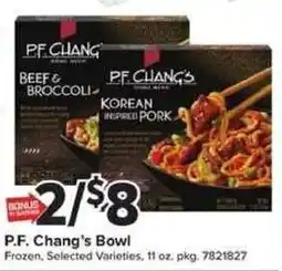 Giant Food P.F. Chang's Bowl offer