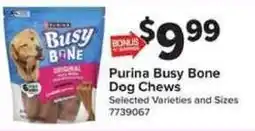 Giant Food Purina Busy Bone Dog Chews offer