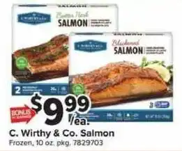 Giant Food C. Wirthy & Co. Salmon offer