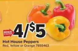 Giant Food Hot House Peppers offer