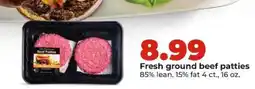 Hy-Vee Fresh ground beef patties offer