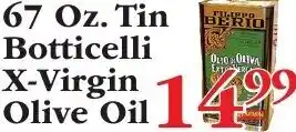 Chanatry's Hometown Market 67 oz. Tin Botticelli X-Virgin Olive Oil offer