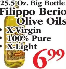 Chanatry's Hometown Market Filippo Berio Olive Oils offer