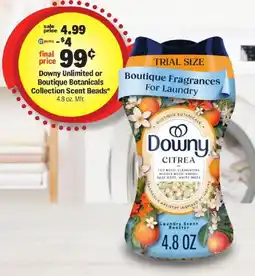 Meijer Downy Unlimited or Boutique Botanicals Collection Scent Beads offer