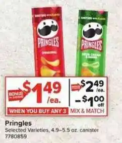 Giant Food Pringles offer