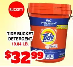 Western Beef TIDE BUCKET DETERGENT offer