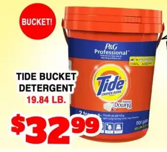Western Beef TIDE BUCKET DETERGENT offer
