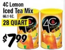 Western Beef 4C Lemon Iced Tea Mix offer