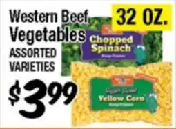 Western Beef Western Beef Vegetables offer