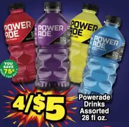 Western Beef Powerade Drinks offer