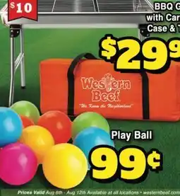 Western Beef Play Ball offer