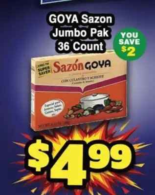 Western Beef GOYA Sazon Jumbo Pak offer