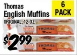 Western Beef Thomas English Muffins offer