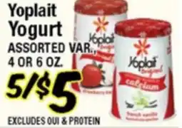 Western Beef Yoplait Yogurt offer