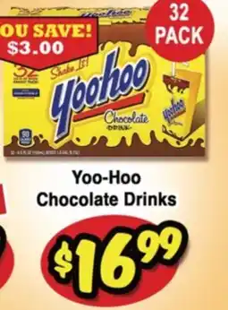 Western Beef Yoo-Hoo Chocolate Drinks offer
