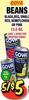 Western Beef GOYA BEANS offer