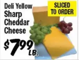 Western Beef Deli Yellow Sharp Cheddar Cheese offer