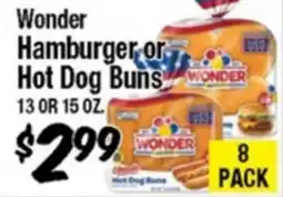 Western Beef Wonder Hamburger or Hot Dog Buns offer