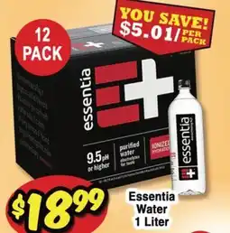 Western Beef Essentia Water offer
