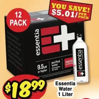 Western Beef Essentia Water offer