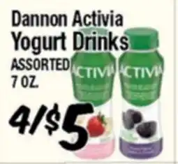 Western Beef Dannon Activia Yogurt Drinks offer