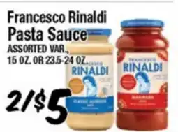 Western Beef Francesco Rinaldi Pasta Sauce offer