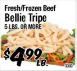 Western Beef Fresh/Frozen Beef Bellie Tripe offer