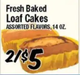 Western Beef Fresh Baked Loaf Cakes offer