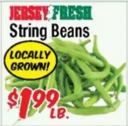 Western Beef JERSEY FRESH String Beans offer