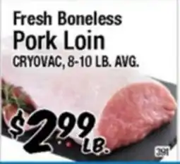 Western Beef Fresh Boneless Pork Loin offer