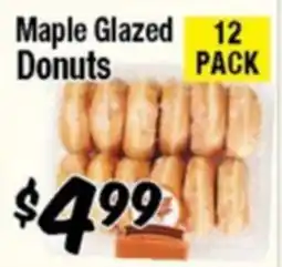 Western Beef Maple Glazed Donuts offer