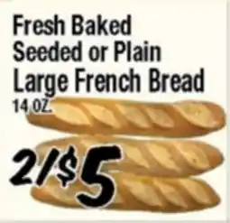 Western Beef Fresh Baked Seeded or Plain Large French Bread offer