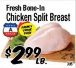 Western Beef Fresh Bone-In Chicken Split Breast offer