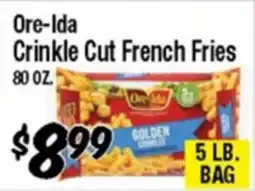 Western Beef Ore-Ida Crinkle Cut French Fries offer