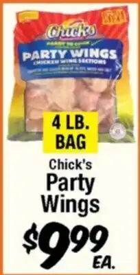 Western Beef Chick's Party Wings offer