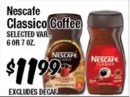 Western Beef Nescafe Classico Coffee offer