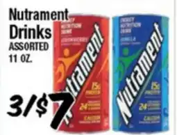 Western Beef Nutrament Drinks offer